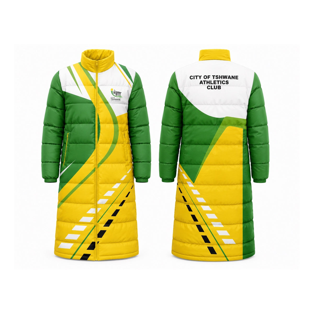 Puffer Jacket (Long) - City of Tshwane