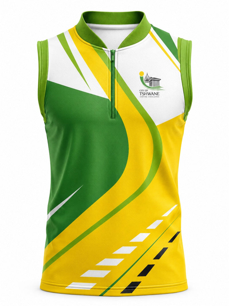 Trial Running Vest (with Zip) - City of Tshwane