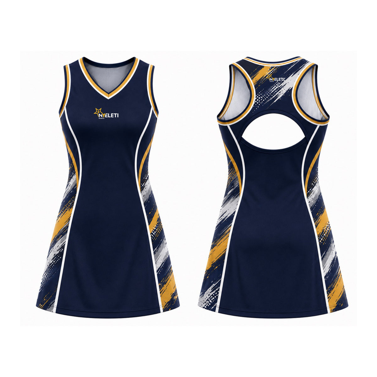 Blue Mamba Netball Dress