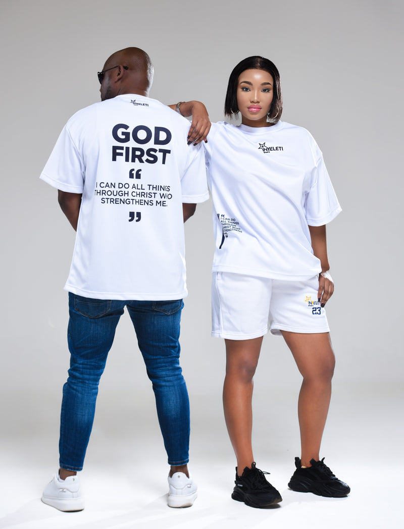 GOD First Oversized T-Shirts