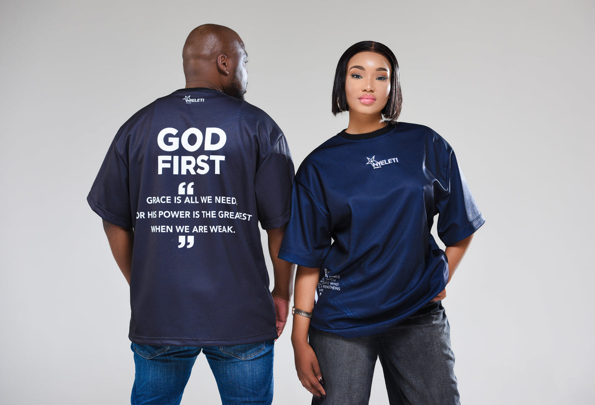 GOD First Oversized T-Shirts
